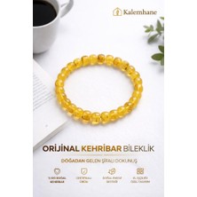 Kalemhane Orjinal Kehribar Bileklik ve Kutusu