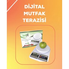Pileli Store LCD Ekranlı Yüksek Hassasiyetli Dijital Mutfak Terazisi