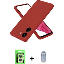 DS LLC Ieg™ Redmi 13C Kılıf Kozmos Yansıma Özel Seri - Siyah Joko Magic 5d Cam + Gümüş Raze Metal