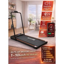 Sevedo 2 In 1 Titreşim Modlu Koşu ve Yürüme Bandı 1-10 Km/h Bluetooth Hoparlör Uygulama Destekli 0.75 Hp
