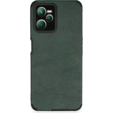 Beei Realme C35 Kılıf Loop Deri  - Yeşil