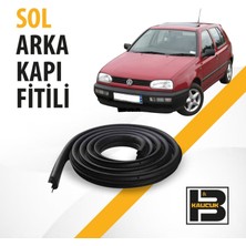 B&M Kauçuk Volkswagen Golf 3.nesil Sol Arka Kapı Fitili BM00013