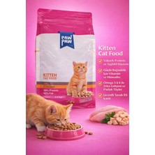 Pawpaw Kitten Tavuklu Yavru Kedi Maması 1.5 kg Yüksek Protein Omega 3&6