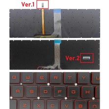 Bilbor Bilgisayar Msı GL75 Leopard 10SCSK Klavye V1 Işıklı (Kırmızı)
