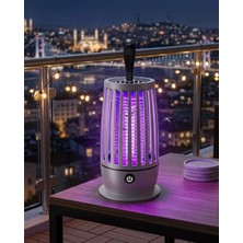 Tios Shop Krm Elektrikli Sivrisinek Öldürücü Lamba Uv Işıklı Sessiz Çalışma Geniş Etki Alanı Krm