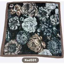 Şakayık Desen Soft Eşarp