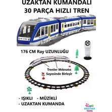 Brother Toys Uzaktan Kumandalı Manyetik 30 Parça Sesli Işıklı Hızlı Express Tren Seti