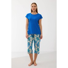 Elvart Handmade Anıl 11702 Kadın T-Shirt ve Pantalon Takım