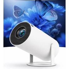 Taplin TP-720 Mini Taşınabilir Projektör 1080P Full HD LED Işık Kaynağı ile HDMI ve USB Bağlantı