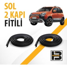 B&M Kauçuk Fiat Panda Cross (2012-2025) Sol Ön ve Arka Kapı Fitili BM00151