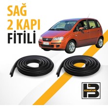 B&M Kauçuk Fiat Idea Sağ Ön ve Arka Kapı Fitili BM00327