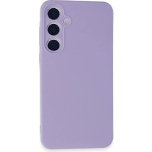 Decostyle Newface Samsung Galaxy A35 5g Kılıf Nano Içi Kadife Silikon - Lila