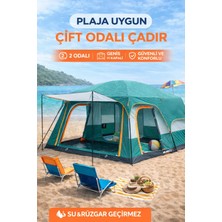 Munico Kamp, Seyahat ve Afet Durumları Için Ideal Çift Odalı Çadır ile Her Ortamda Güvende Kalın