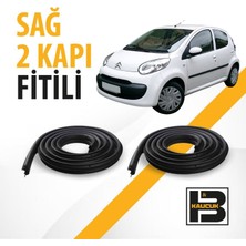 B&M Kauçuk Citroen C1 Sağ Ön ve Arka Kapı Fitili BM00502