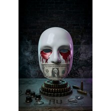 Venemask Hollywood Undead J-Dog'dan Esinlenilmiş Swan Song Maskesi