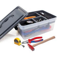 PremiumPort Pratik Dikiş Kutusu ve Organizer, Çoklu Bölmeli, Taşıması Kolay