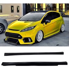 MKG Otomotiv Ford Fiesta Mk6 Aero Yan Marşpiyel Seti Mat Siyah Plastik 2 Adet 2008-2017
