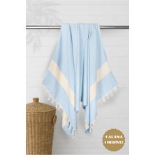 Ellia Soft Laodicea Soft %100 Pamuk Peştemal Plaj Havlusu Banyo Havlusu Hafif Nefes Alan Lüks Peştemal