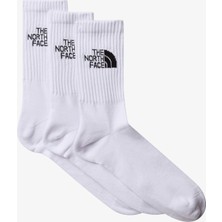 The North Face Everyday Crew Unisex Beyaz Çorap.-