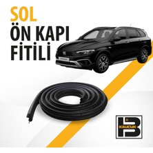 B&M Kauçuk Fiat Egea Cross Station Wagon Sol Ön Kapı Fitili BM00287