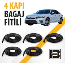 B&M Kauçuk Honda Civic (2022-2025) 4 Kapı + Bagaj Fitili BM00017