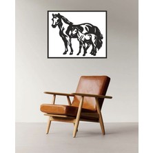 Melbay Lazer Duvar Dekorasyon Ürünleri At ve Tay Mdf Ahşap Duvar Dekoru