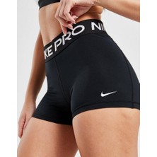 Nike Pro 3 Siyah Tayt Şort Yetişkin Kadınlar İçin Nefes Alabilir Özellikli Antrenman Kıyafeti