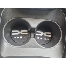 YSN Sounds Dacia Araç Bardaklık Altlığı , Dacia Şişe ve Bardak Altlığı, Dacia Logolu Oto Bardaklık Altlığı