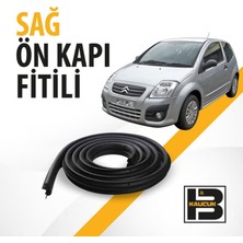 B&M Kauçuk Citroen C2 Sağ Ön Kapı Fitili BM00499