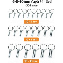Emin M  6-8-10 Yaylı Pim Seti 30 Lu