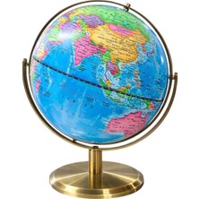 Dünyadan Hediyeler Dekoratif Masa Üstü Dünya Küre Mavi 23X29CM ALK5259