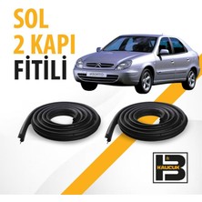 B&M Kauçuk Citroen Xsara (2002-2009) Sol Ön ve Arka Kapı Fitili BM00421