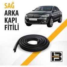 B&M Kauçuk Citroen C-Elysee Sağ Arka Kapı Fitili BM00459