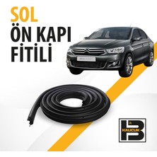 B&M Kauçuk Citroen C-Elysee Sol Ön Kapı Fitili BM00460