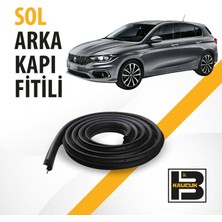 B&M Kauçuk Fiat Egea Hatchback Sol Arka Kapı Fitili BM00296
