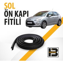 B&M Kauçuk Citroen C3 (2.nesil) Sol Ön Kapı Fitili BM00482