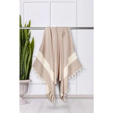 Ellia Soft Laodicea Soft %100 Pamuk Peştemal Plaj Havlusu Banyo Havlusu Hafif Nefes Alan Lüks Peştemal
