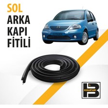 B&M Kauçuk Citroen C3 (1.nesil) Sol Arka Kapı Fitili BM00491