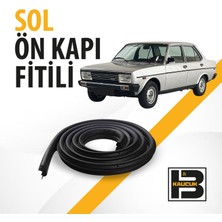 B&M Kauçuk Fiat 131 Sol Ön Kapı Fitili BM00265