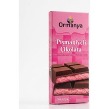 Ormanya Nar Aromalı Pişmaniye Dolgulu Sütlü Çikolata - 90 gr