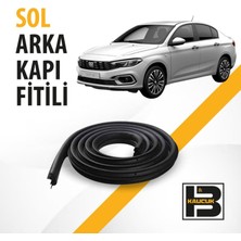 B&M Kauçuk Fiat Egea Sedan Sol Arka Kapı Fitili BM00318