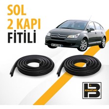 B&M Kauçuk Citroen C4 (1.nesil) Sol Ön ve Arka Kapı Fitili BM00465