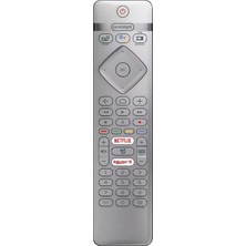 Philips LCD LED Kumanda Phılıps Ambılıght Rakuten Netflıx Tuşlu RC4154403/ 01R HPH238)