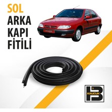 B&M Kauçuk Citroen Xsara (1997-2001) Sol Arka Kapı Fitili BM00436