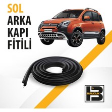 B&M Kauçuk Fiat Panda Cross (2012-2025) Sol Arka Kapı Fitili BM00155