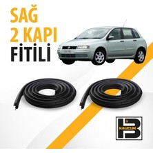 B&M Kauçuk Fiat Stilo Sağ Ön ve Arka Kapı Fitili BM00338