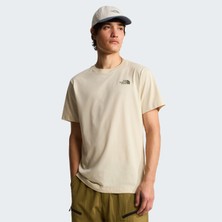 The North Face Monte Regular Short Sleeve Graphic Erkek Bej T-Shirt.-