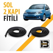 B&M Kauçuk Citroen C3 (1.nesil) Sol Ön ve Arka Kapı Fitili BM00487