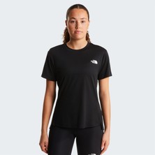 The North Face Flex Short Sleeves Graphic Kadın Siyah T-Shirt.-