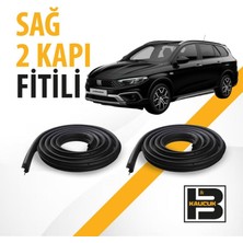 B&M Kauçuk Fiat Egea Cross Station Wagon Sağ Ön ve Arka Kapı Fitili BM00280